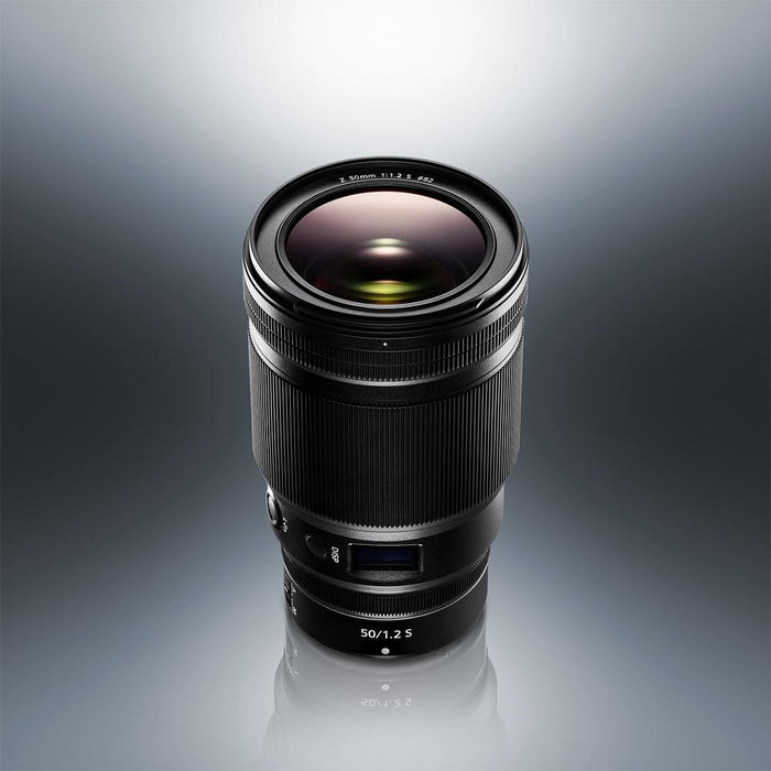 Nikon NIKKOR Z 50mm f/1.2 S Full Frame Prime Lens for Z-Mount + 7 Year Warranty