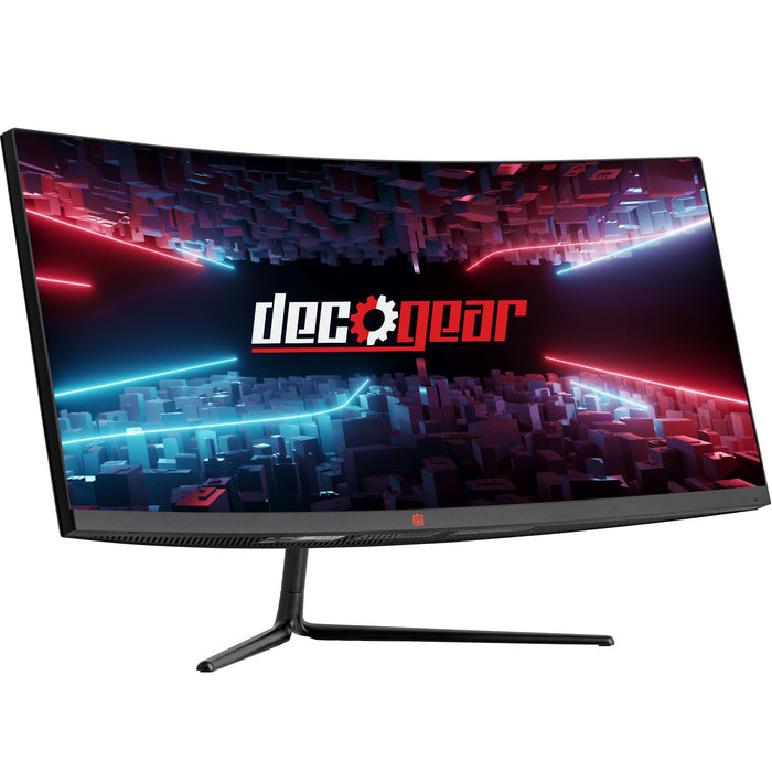 Deco Gear 30" Curved Monitor, 200 Hz, 1ms MPRT, 2560x1080, for Professionals and Gaming