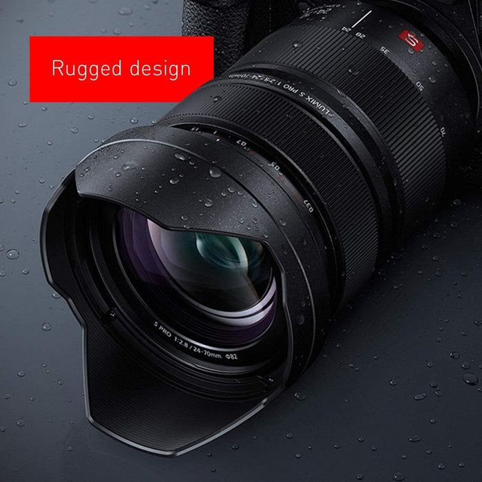 Panasonic LUMIX S PRO 24-70mm F2.8 Lens for L-Mount Mirrorless Full Frame Cameras S-E2470