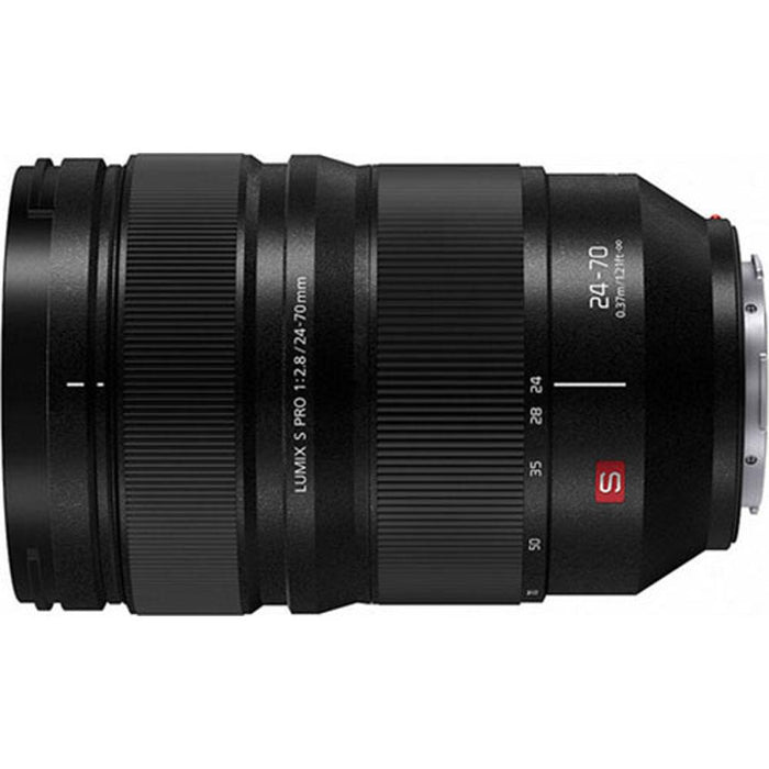 Panasonic LUMIX S PRO 24-70mm F2.8 Lens for L-Mount Mirrorless Full Frame Cameras S-E2470
