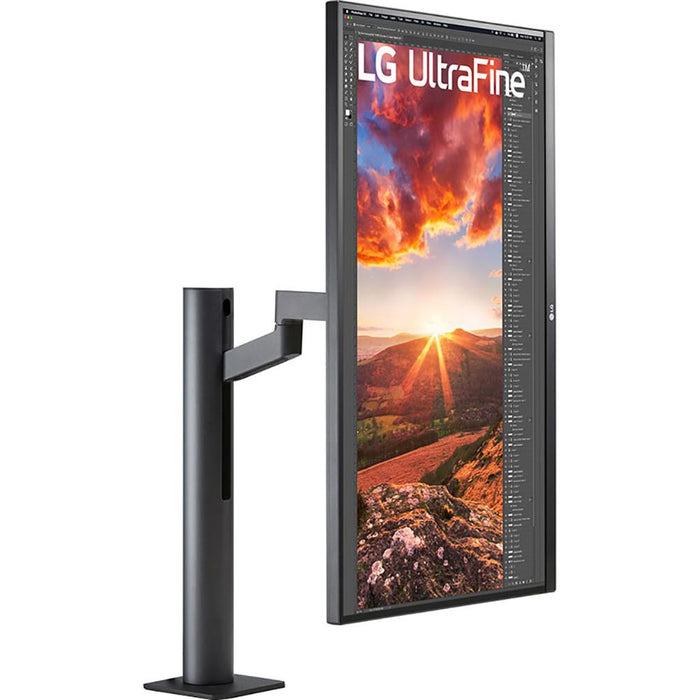 LG 27" UHD Ergo IPS VESA 400 Ultrafine Monitor + 365 Personal & 3 Year Warranty