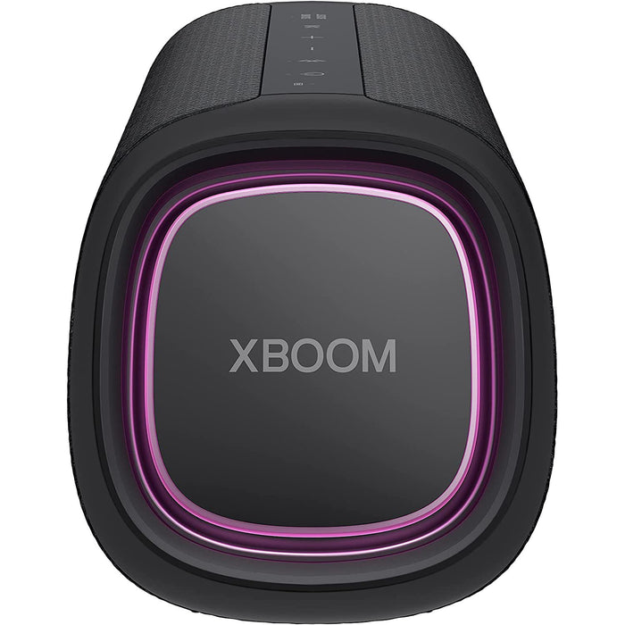 LG XBOOM Go XG7QBK Portable Bluetooth Speaker, Black