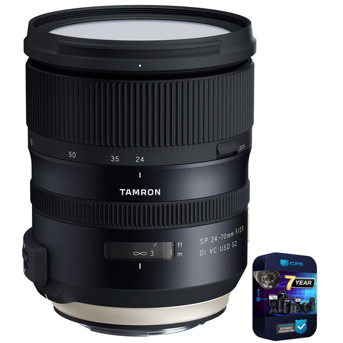 Tamron SP 24-70mm f/2.8 Di VC USD G2 Lens for Canon Mount with 7 Year Warranty