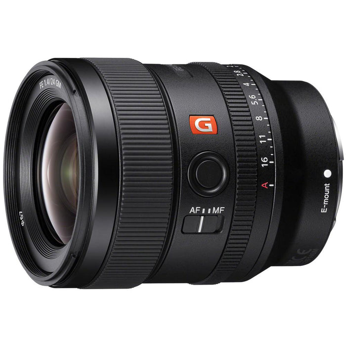 Sony FE 24mm F1.4 GM Alpha E-mount Wide Angle G Master Lens with 7 Year Warranty