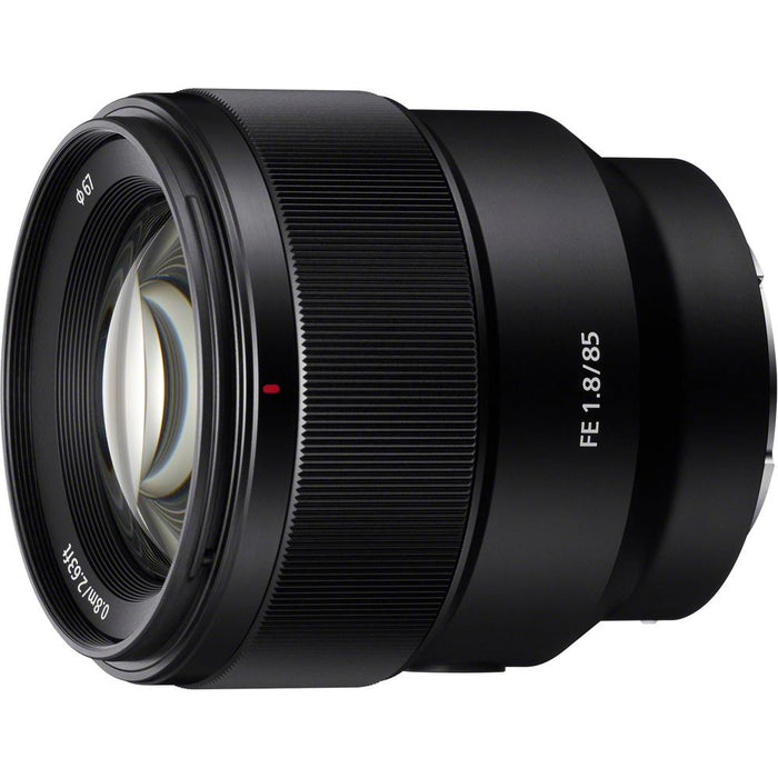 Sony FE 85mm F1.8 Full-frame E-mount Fast Prime Lens + 7 Year Extended Warranty