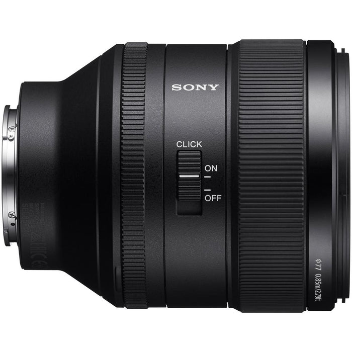 Sony FE 85mm F1.4 GM Full Frame E-Mount Lens + 7 Year Extended Warranty