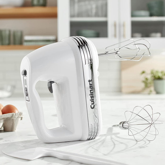 Cuisinart Power Advantage 7-Speed Hand Mixer, Stainless and White (HM-70)