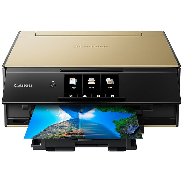 Canon PIXMA TS9120 Wireless All-In-One Printer, Gold - Open Box