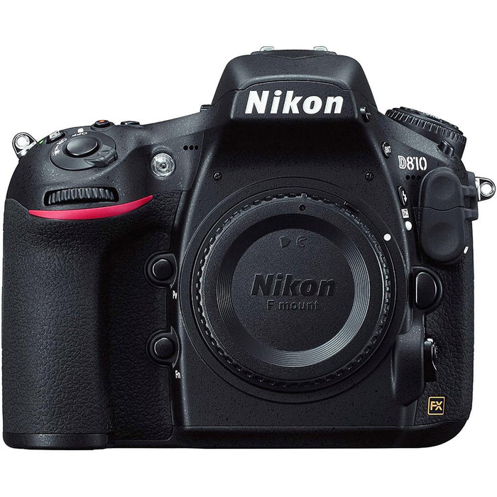 Nikon D810 36.3MP 1080p HD DSLR Camera w/ 24-85mm and 70-300mm Pro Lens Bundle