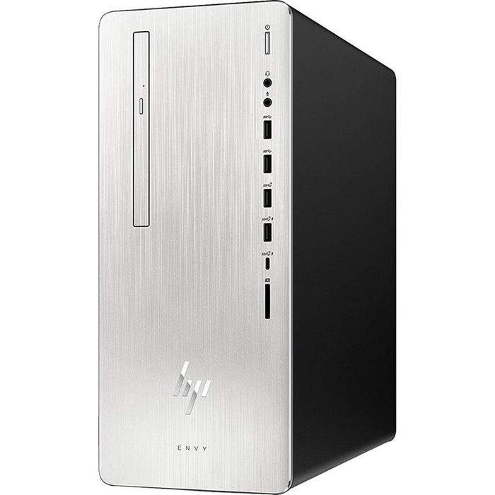 Hewlett Packard ENVY Desktop Computer, Core i5-8400, 12GB RAM 1TB HDD 256GB SSD Win 10, Open Box