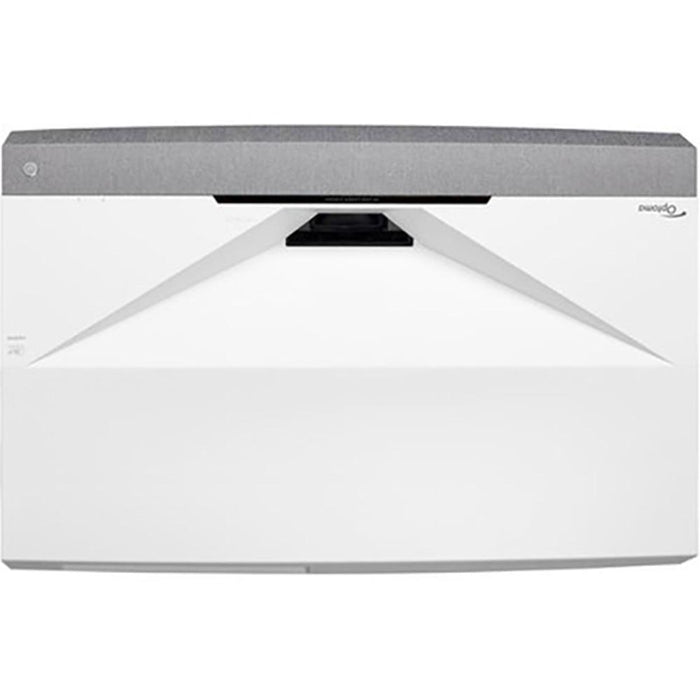Optoma CinemaX D2 4K Ultra-Short-Throw Projector w/ Android TV, White (2022) - Open Box
