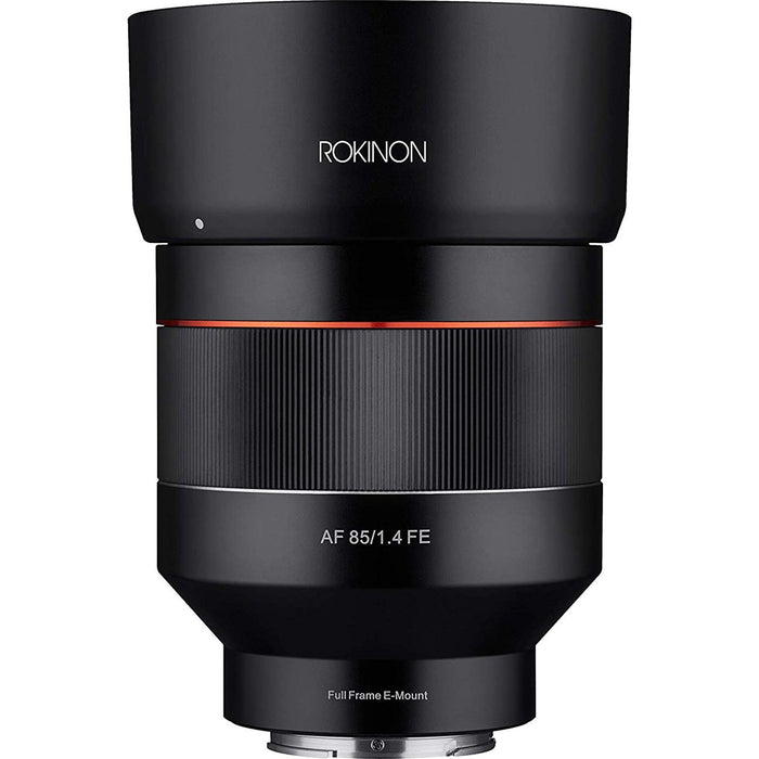 Rokinon 85mm F1.4 Full Frame Telephoto Lens for Sony E - Open Box