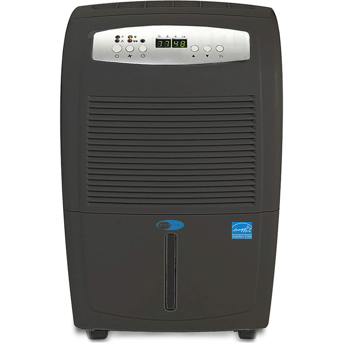 Whynter 50 Pint High Capacity up to 4000 sq ft Gray Portable Dehumidifier with Pump