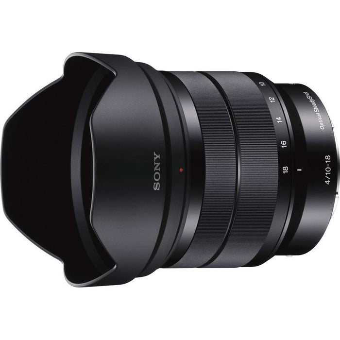 Sony 10-18mm f/4 Wide-Angle Zoom E-Mount Lens - Open Box