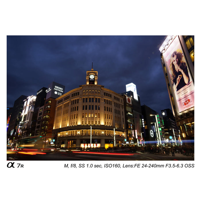 Sony FE 24-240mm F3.5-6.3 OSS Full-frame E-mount Telephoto Zoom Lens - Open Box