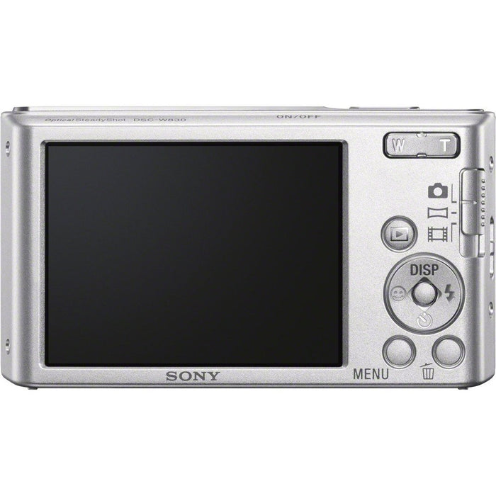 Sony Cyber-shot 20.1MP 2.7-Inch LCD Digital Camera Silver - Open Box