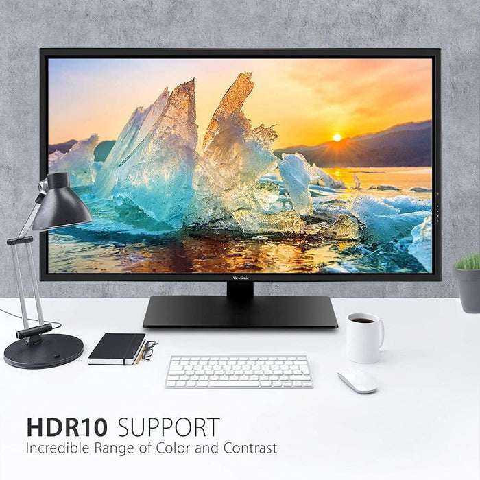 ViewSonic VX4381-4K 43" Ultra HD MVA 4K 16:9 Widescreen Monitor with HDR10 - Open Box