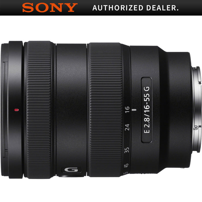 Sony E 16-55mm F2.8 G Lens SEL1655G (Open Box)