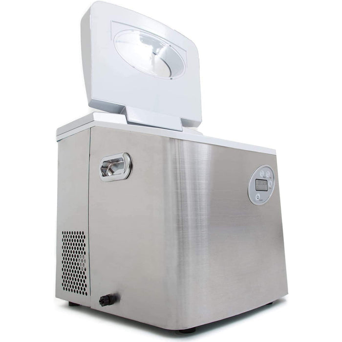 Whynter ICM-490SS Portable Ice Maker, 49 Pounds of Ice Per Day, Stainless Steel