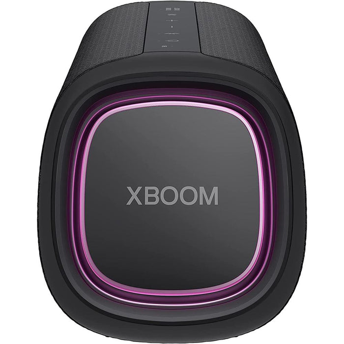 LG XBOOM Go XG5QBK Portable Bluetooth Speaker, Black (2-Pack) w/ 2 Year Warranty