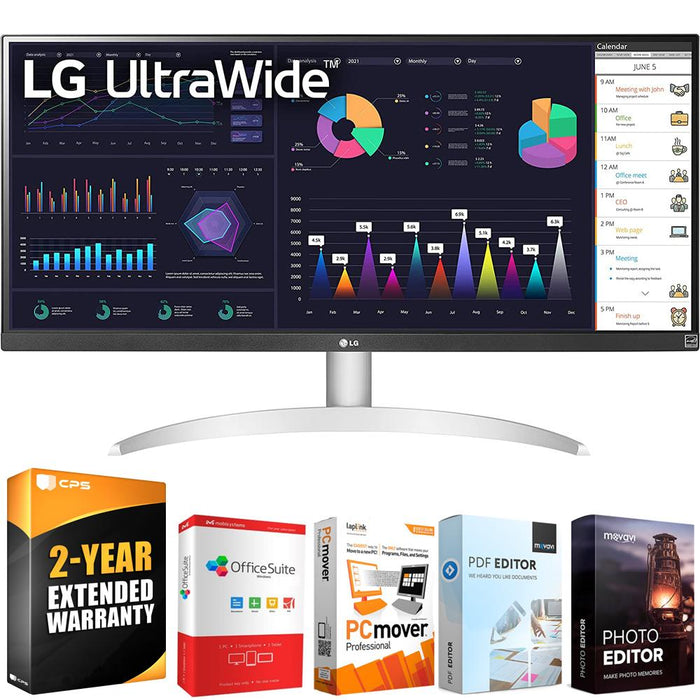 LG UltraWide FHD 29" Computer Monitor with HDR10 + Protection Warranty