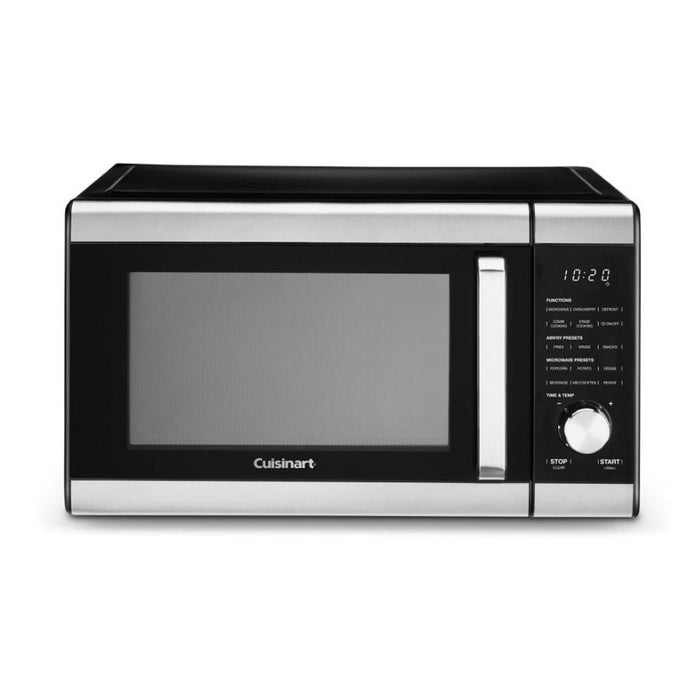 Cuisinart AMW-90 3-in-1 Microwave AirFryer Plus, Black w/ Kitchen Accessory Bundle
