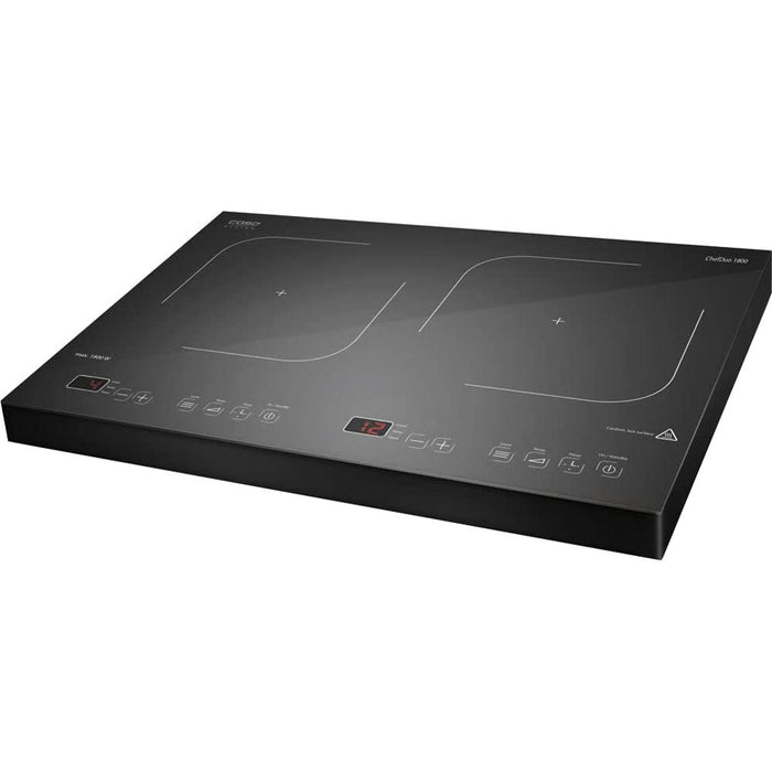 Caso 12221 Chef Duo 1800W Portable Double Induction Cooker + 2 Year Extended Warranty