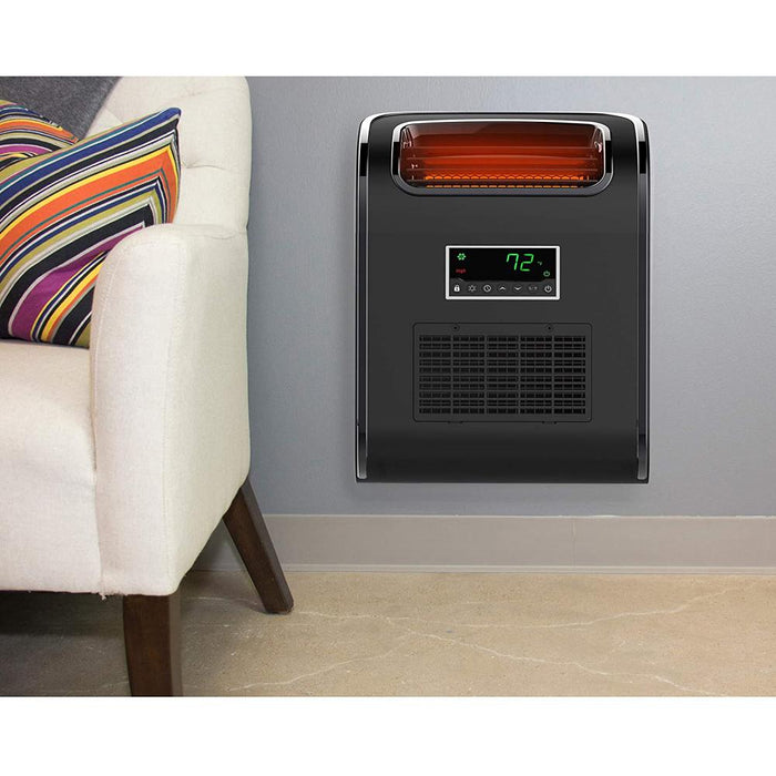 LifeSmart 1500 Watt Infrared Quartz Single Room Space Heater w/ 2 Year Extended Warranty