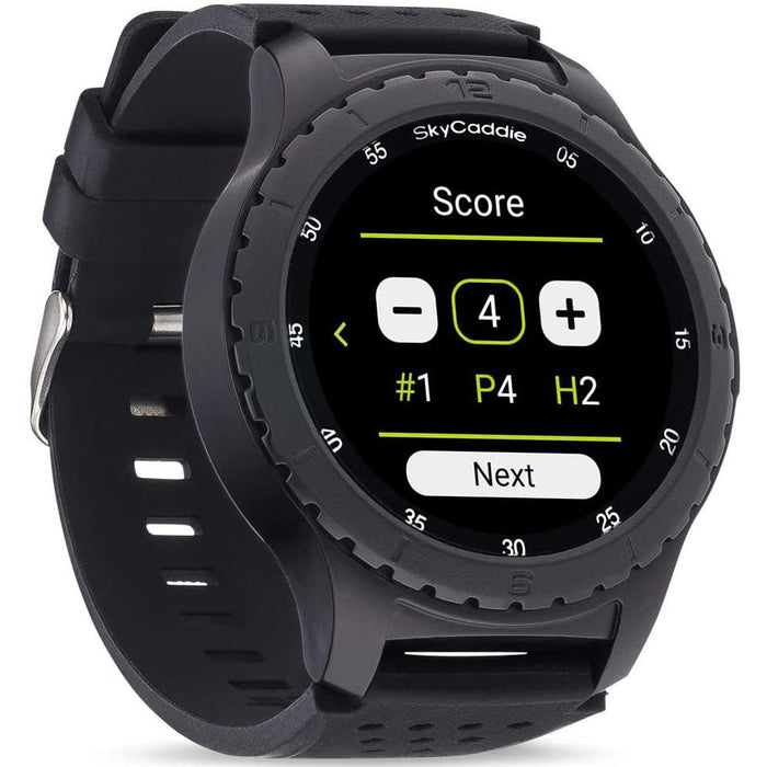 SkyCaddie LX5 GPS Golf Watch with Touchscreen Display and HD Color - Black