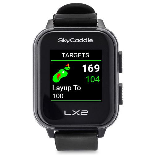 SkyCaddie LX2 GPS Golf Watch - Black