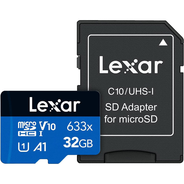 Lexar High-Performance 633x microSDHC/microSDXC UHS-I 32GB Memory Card - Open Box