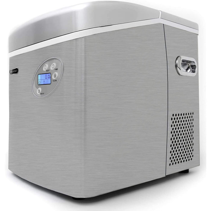 Whynter Portable Ice Maker, 49lb Capacity with Water Connection