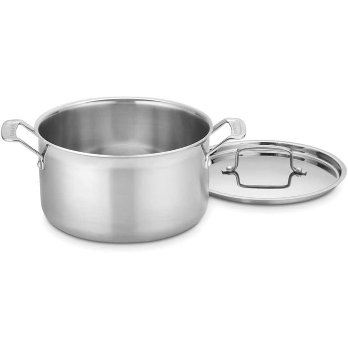 Cuisinart MultiClad Pro Triple Ply Stainless Cookware 6 Quart Stockpot (MCP44-24N)