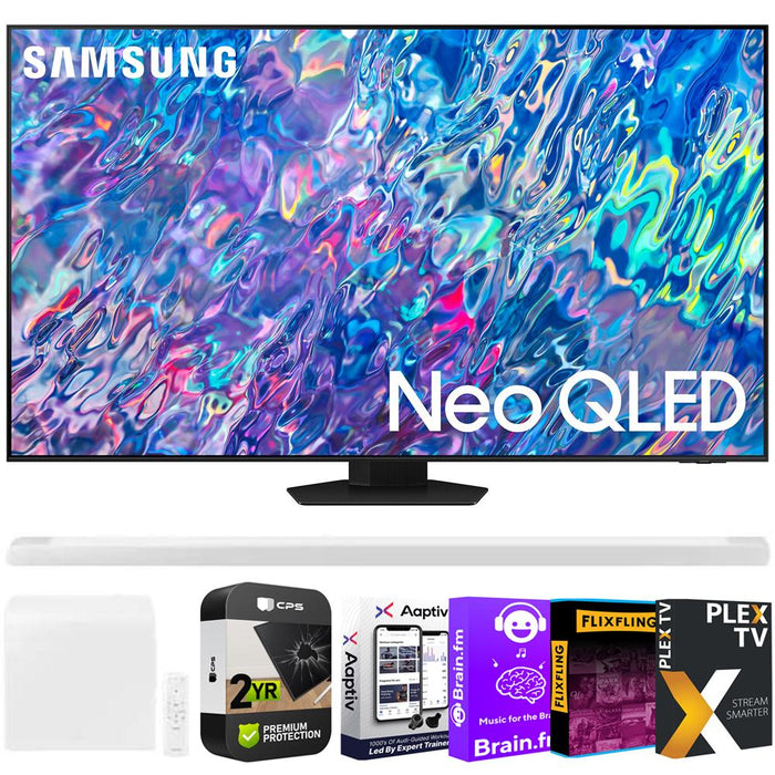 Samsung QN85BA 85" Neo QLED 4K Mini LED Smart TV w/ Soundbar + Warranty Bundle