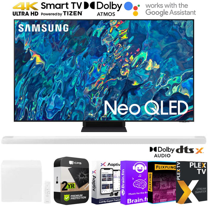 Samsung QN65QN95BA 65" QN95B Neo QLED 4K Smart TV w/ Soundbar + Warranty Bundle