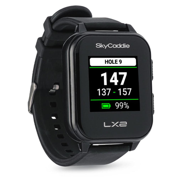 SkyCaddie GPS Golf Watch Black with Multi-Tool & Club Covers