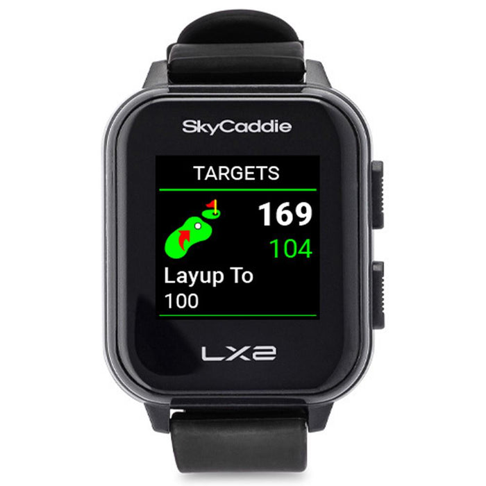 SkyCaddie GPS Golf Watch Black with 2 Year Extended Warranty