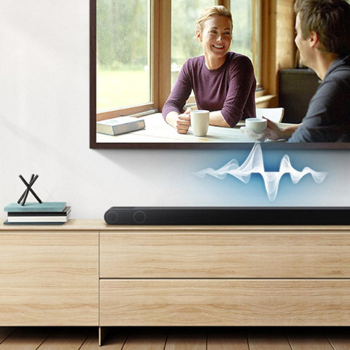 Samsung QN55LS03BA 55" The Frame QLED 4K UHD Smart TV w/ Soundbar + Warranty Bundle