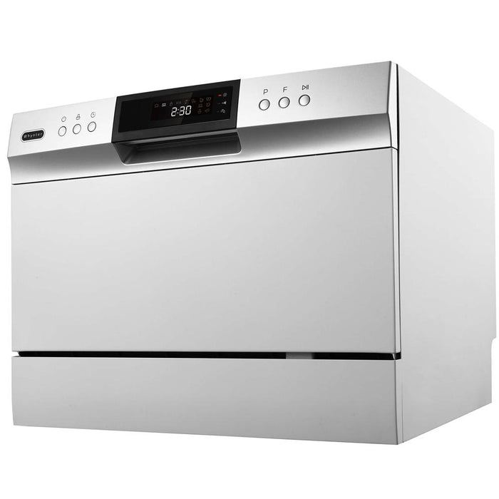 Whynter Energy Star Countertop Portable Dishwasher, White + 2 Year Extended Warranty
