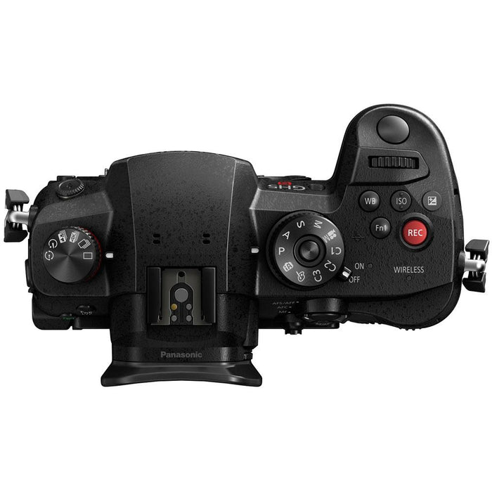 Panasonic LUMIX GH5S Mirrorless Camera Body Kit + DJI RS 3 Mini Gimbal Stabilizer Bundle