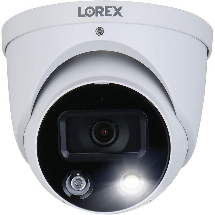 Lorex 4K Ultra HD Smart Deterrence IP Camera, Smart Motion Detection Plus (E893DD-E)