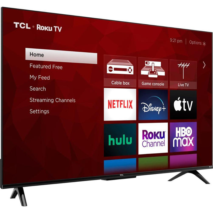 TCL 85" Class 4-Series 4K UHD HDR Smart Roku TV with 2 Year Extended Warranty