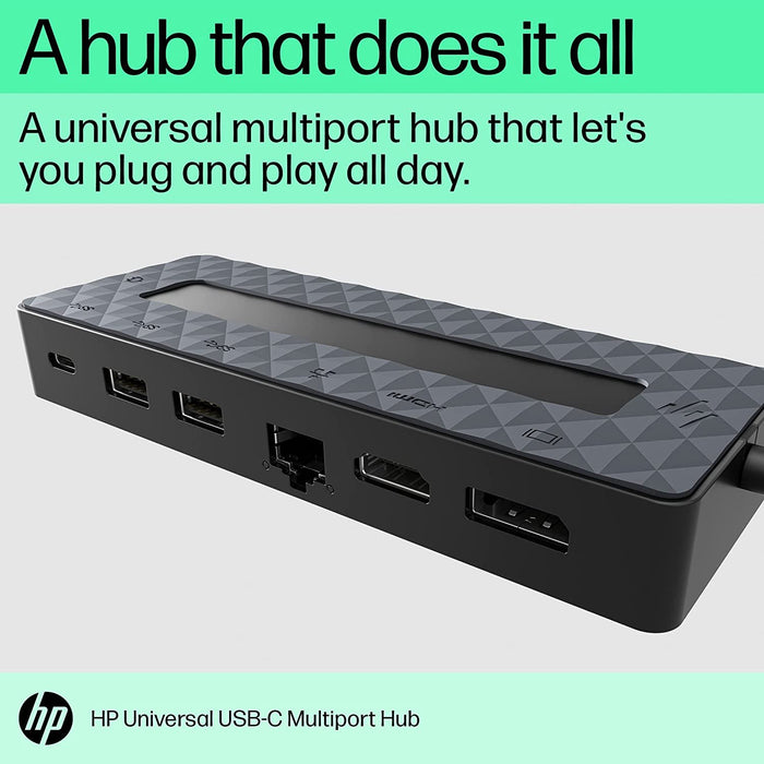 Hewlett Packard Universal USB-C Multiport Hub (50H55AA)