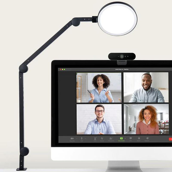Lume Cube Edge LED Desk Light for Video Conferencing, Black (LC-EDGE) - Open Box