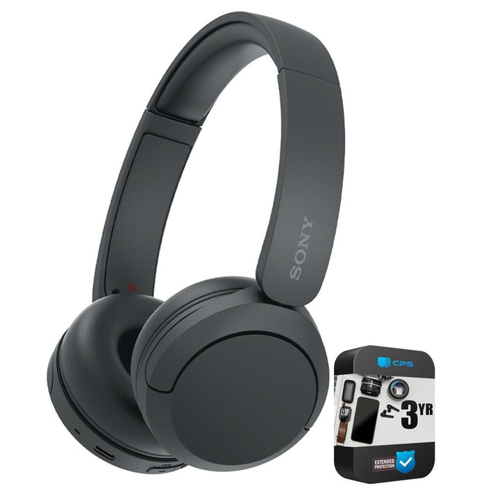 Sony Wireless Headphones with Microphone Black with 3 Year Extended Warranty
