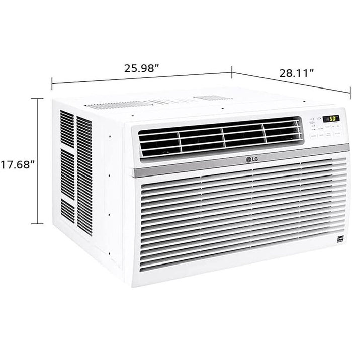 LG 18,000 BTU Window Air Conditioner, White (LW1816ER)