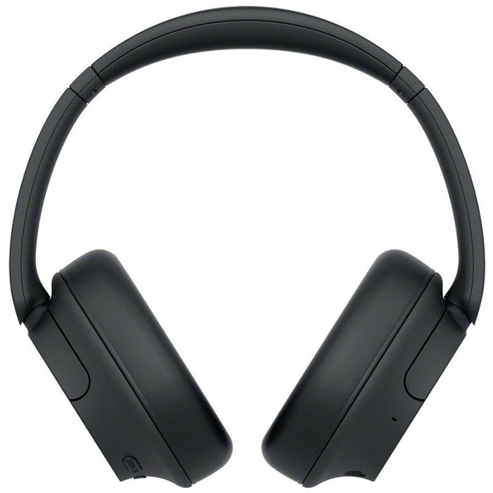Sony Wireless Noise Cancelling Headphone, Black with Wood Headphone Display Stand