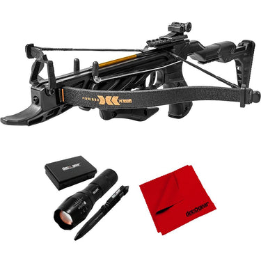 Bear Archery Desire XL Self-Cocking Pistol Crossbow w/ 3 Premium Bolts +Accessories Bundle