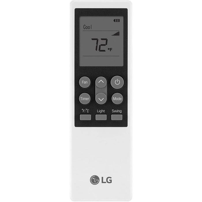 LG 10,000 BTU Portable 115V Air Conditioner White Renewed with 2 Year Warranty