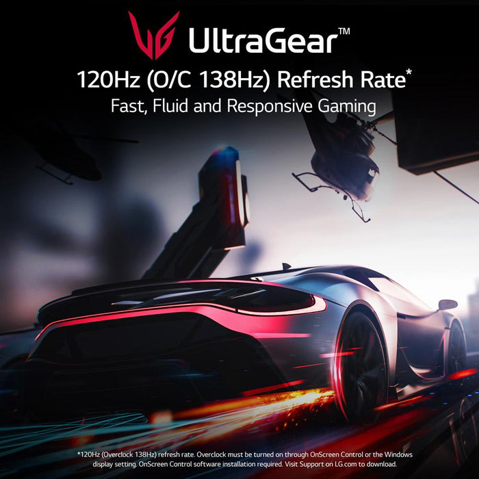 LG 48" UltraGear UHD OLED Gaming Monitor, 120 Hz, G-SYNC Compatible - (Renewed)